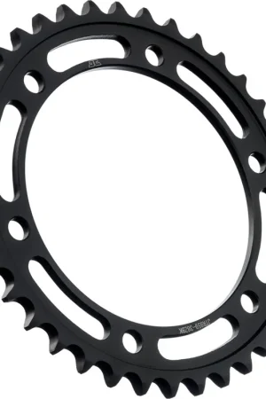 Fabrieksprijs JT SPROCKETS - REAR STEEL 38T BL, 530 - Sprockets - BLACK ZINC FINISH